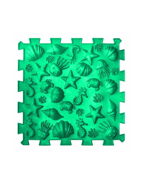 Szenzoros szőnyeg Puzzle "Mega Mix" 18 elem