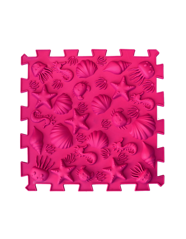 Ortek Mega Mix Puzzle masszázsszőnyeg, 12 darabos