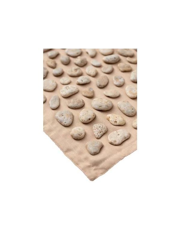 Masszázsszőnyeg természetes kövekkel Ortek SOFT 74x44cm